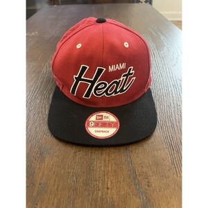 Mitchell & Ness New‎ Era 9Fifty Miami Heat Hardwood Classics SnapBack Hat